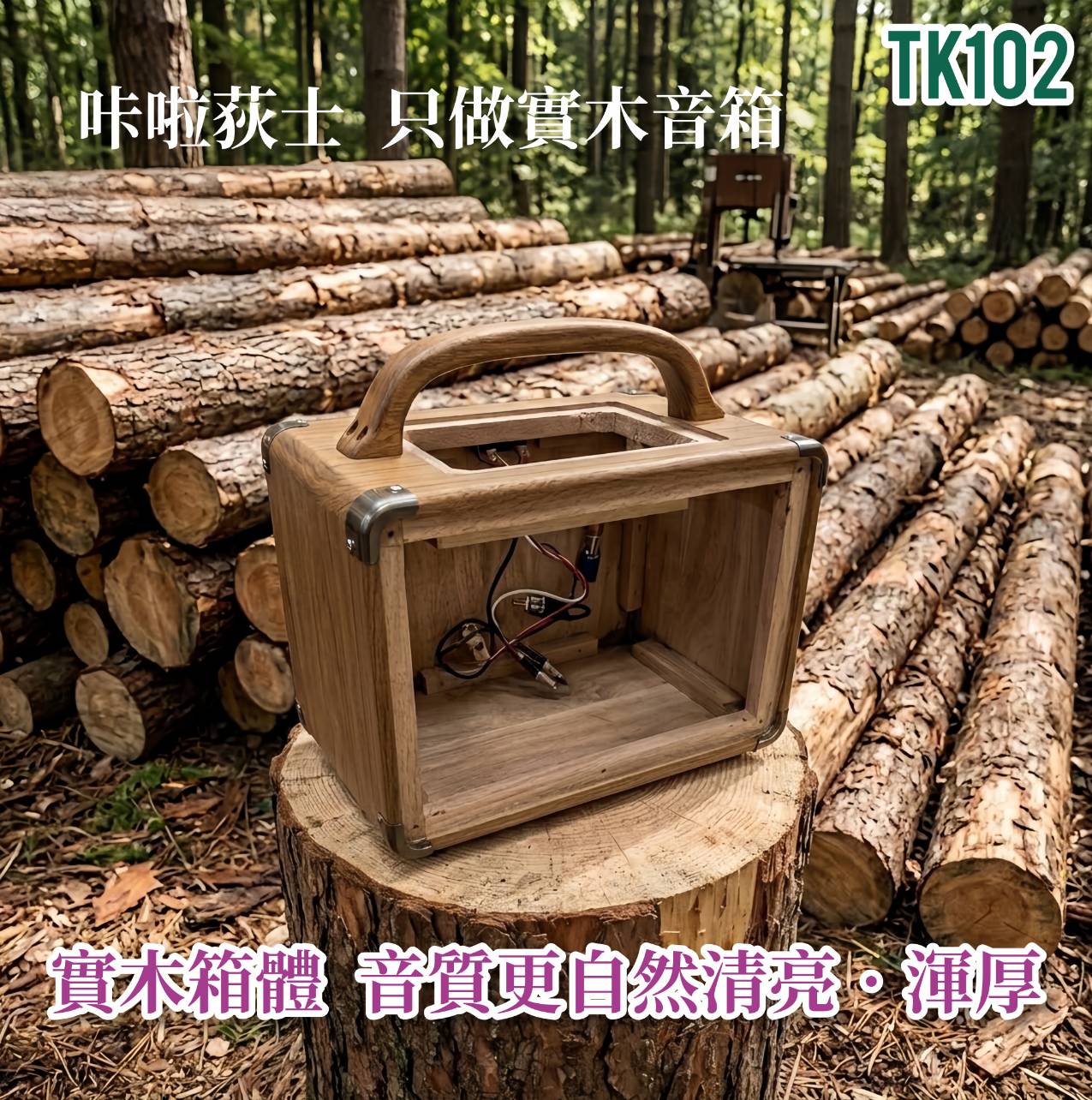 TK-102 全實木箱體製作